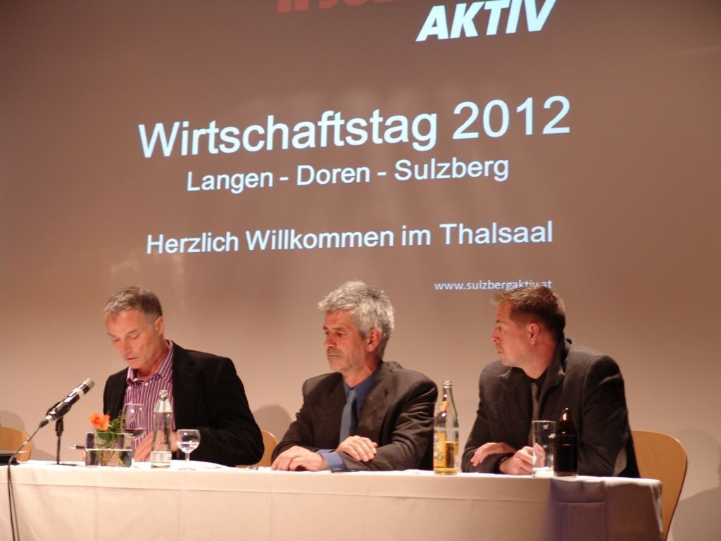 Wirtschaftstag in Thal bei Sulzberg. Wirtschaftstag in Thal bei Sulzberg.