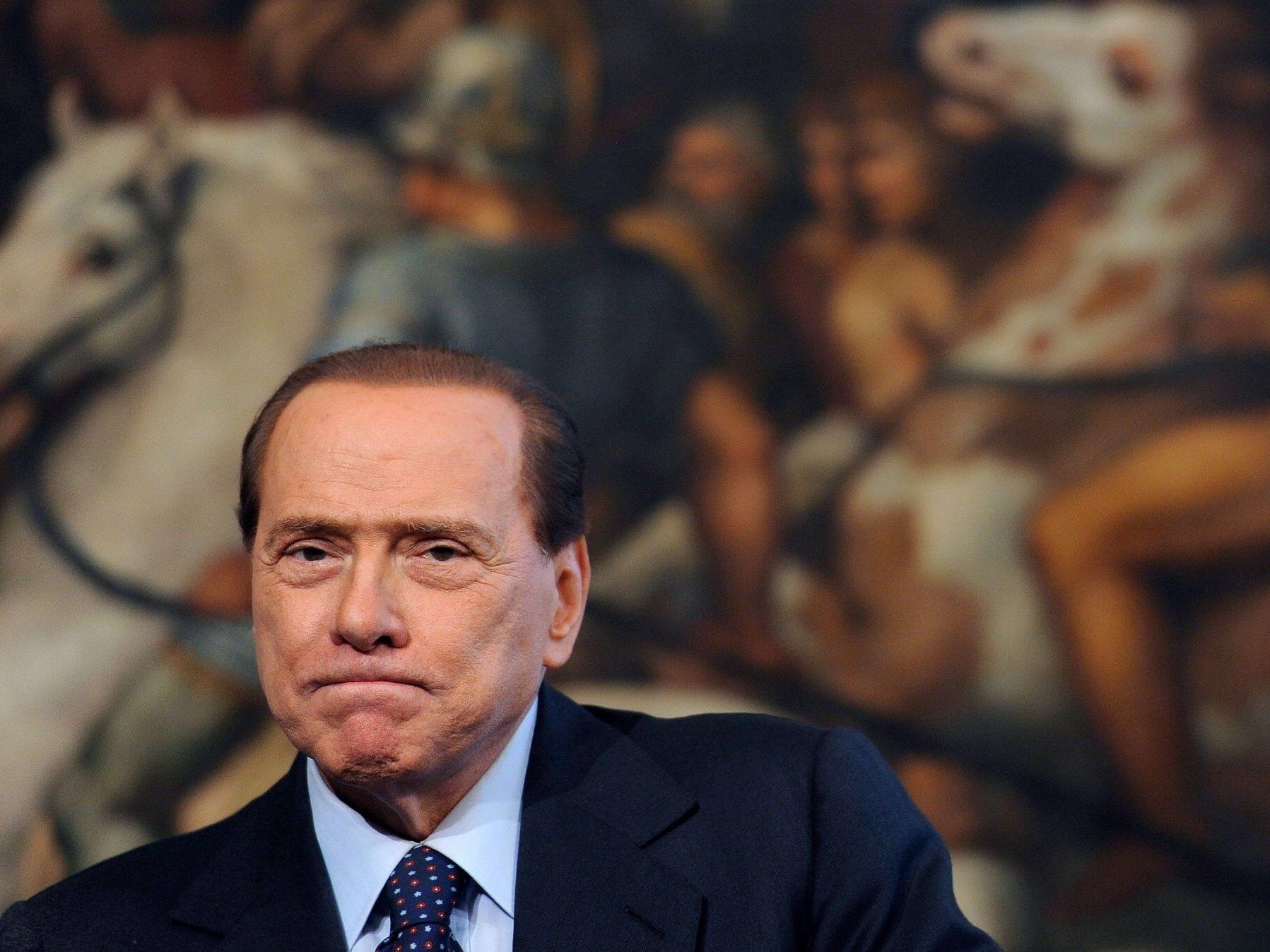 Berlusconi hat es zum Waschlappenmotiv geschafft Berlusconi hat es zum Waschlappenmotiv geschafft