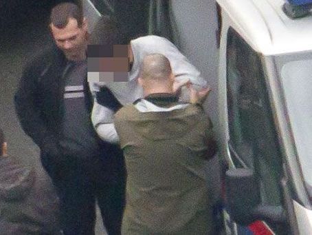 Milosav M. bei seiner Einlieferung in die Justizanstalt Feldkirch. Milosav M. bei seiner Einlieferung in die Justizanstalt Feldkirch.