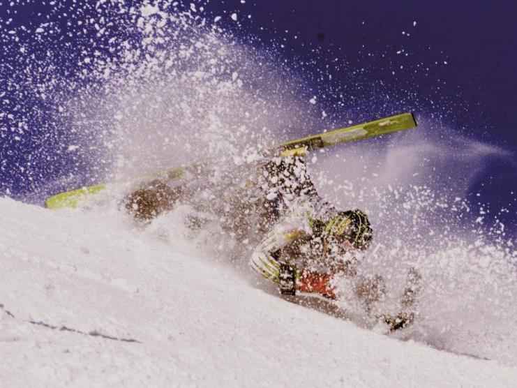 Im Skigebiet Bürserberg ist ein 50-jähriger Skifahrer am Donnerstag schwer gestürzt.