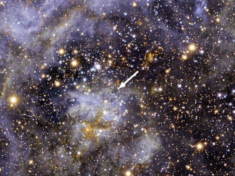 Könnte ursprünglich zu einem Doppelsternsystem gehört haben Könnte ursprünglich zu einem Doppelsternsystem gehört haben