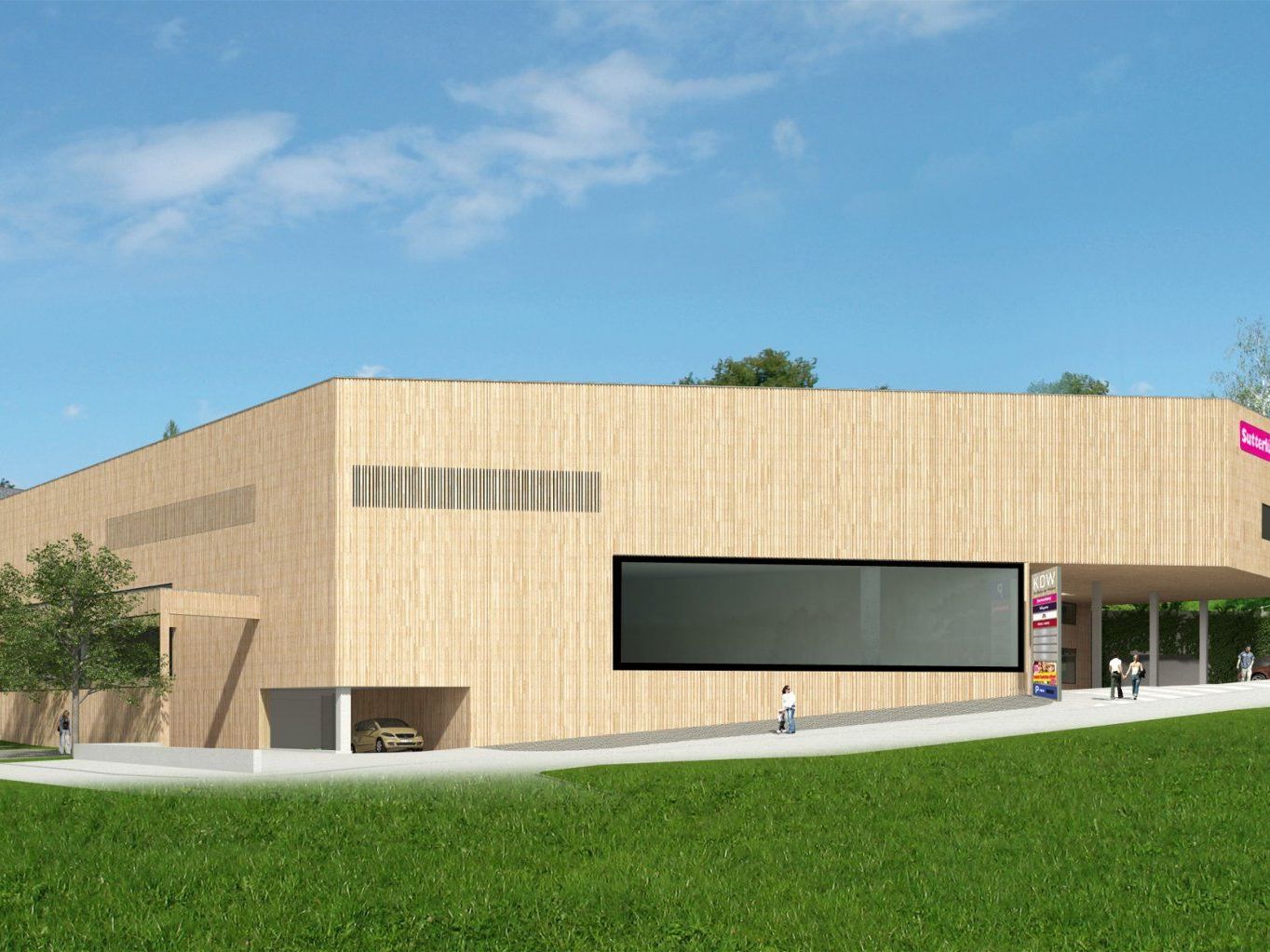 Das neue Regionalzentrum in Egg schließt mit einem traditionellen Firstfest eine wichtige Bauphase ab. Das neue Regionalzentrum in Egg schließt mit einem traditionellen Firstfest eine wichtige Bauphase ab.