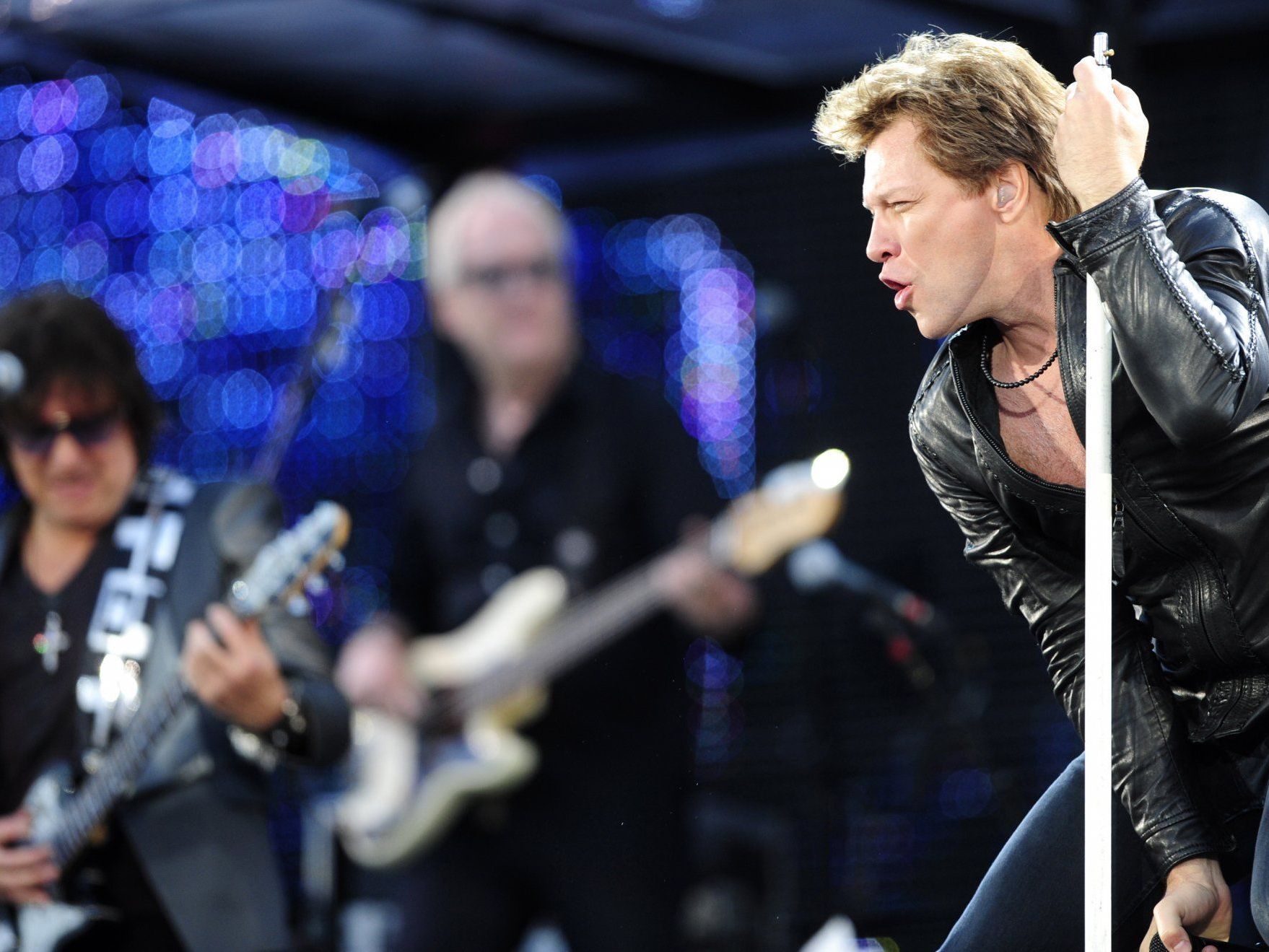 Rockt seit fast 30 Jahren die Stadien der Welt: Jon Bon Jovi. Rockt seit fast 30 Jahren die Stadien der Welt: Jon Bon Jovi.