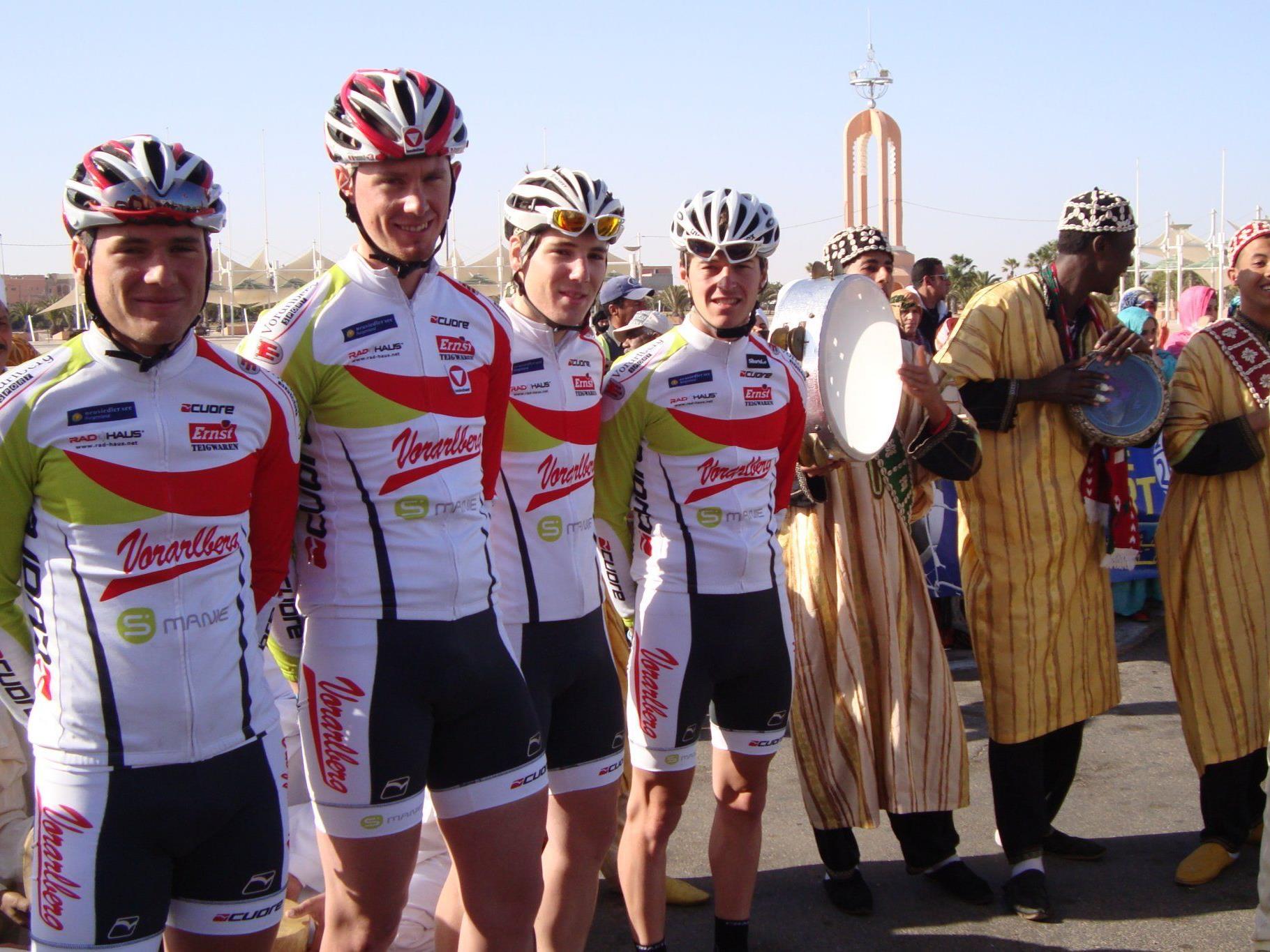 Vier Vorarlberger Fahrer waren in Marokko am Start, aber ohne Top-Ten-Ergebnis.