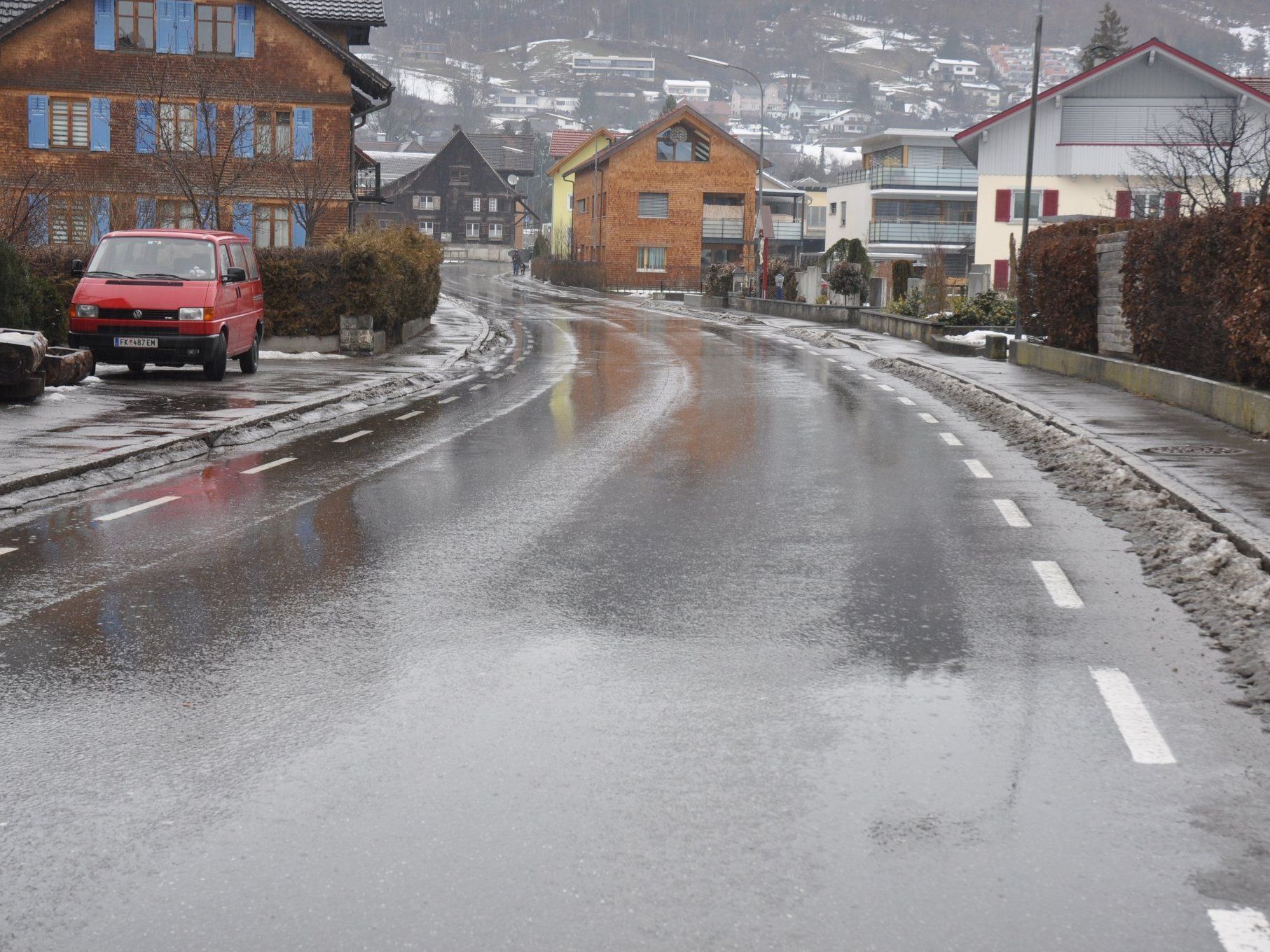 Die Walgaustrasse in Klaus ist ab Mittwoch für den gesamten Verkehr gesperrt. Die Walgaustrasse in Klaus ist ab Mittwoch für den gesamten Verkehr gesperrt.