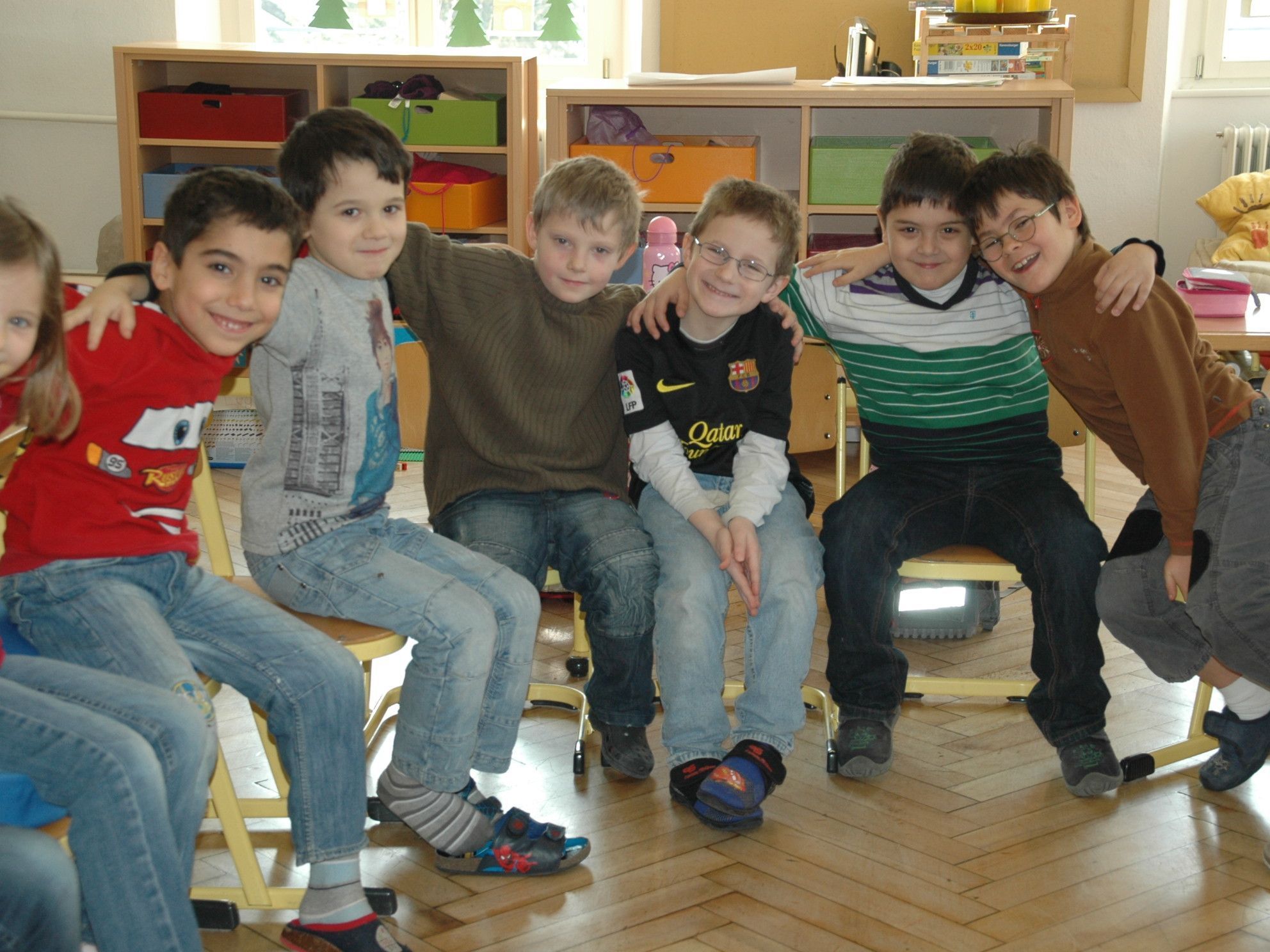Die Kinder der ersten Ganztagesklasse in der VS Markt fühlen sich wohl Die Kinder der ersten Ganztagesklasse in der VS Markt fühlen sich wohl