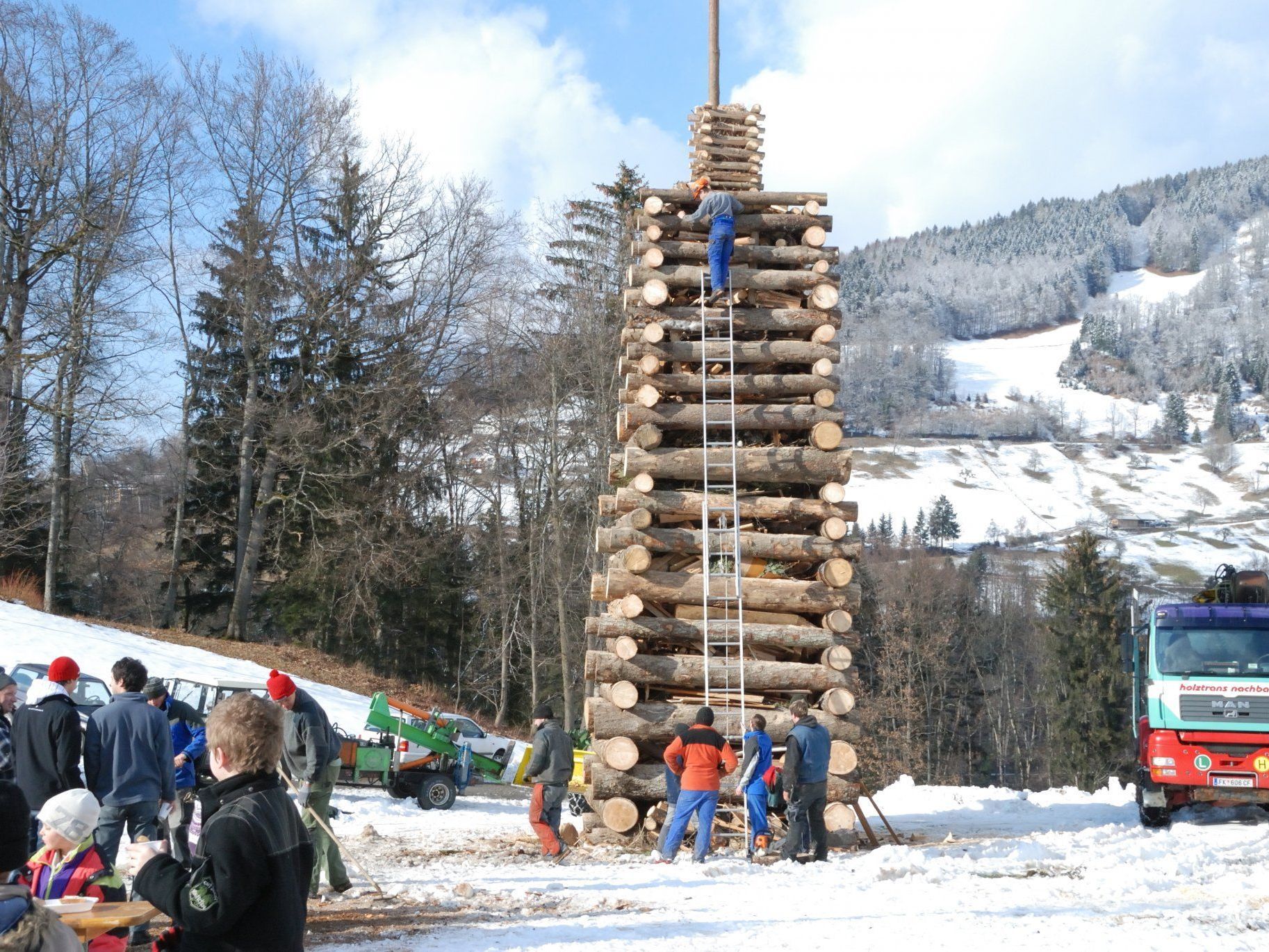 Der Dafinser Funken im Jahr 2010. Der Dafinser Funken im Jahr 2010.