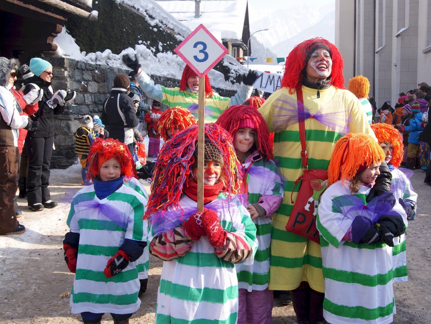 Immer mit dabei: der Kindergarten Gaschurn. Immer mit dabei: der Kindergarten Gaschurn.