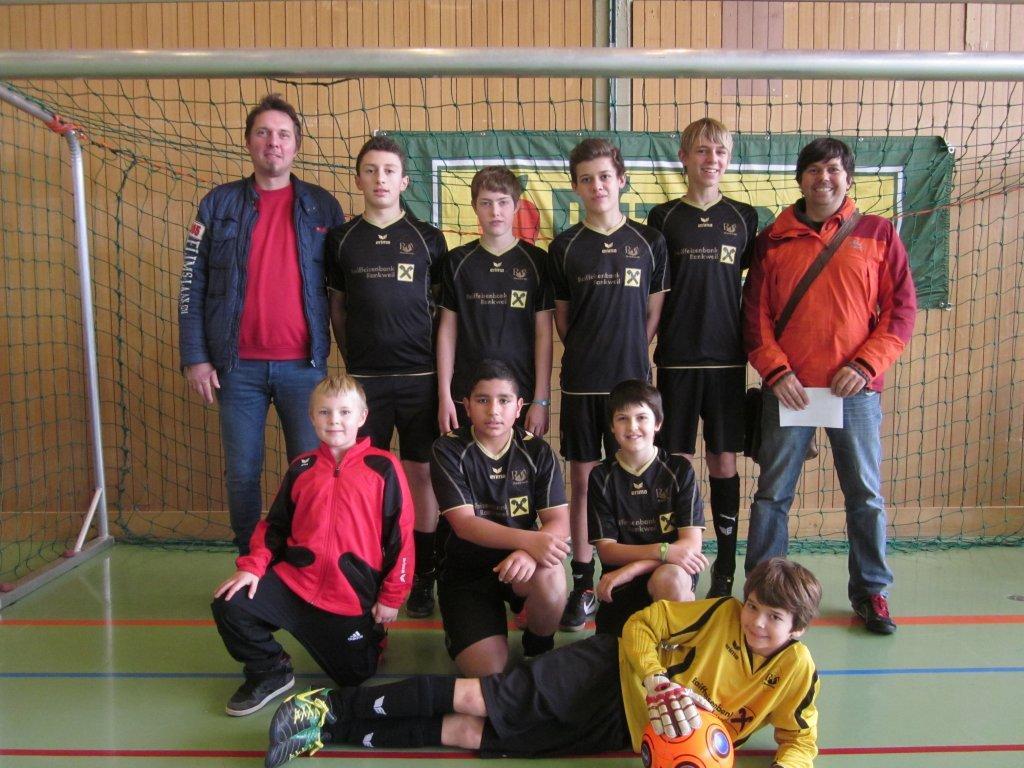 RW Rankweil Unter-14-Mannschaft wurde Turniersieger in Lauterach.