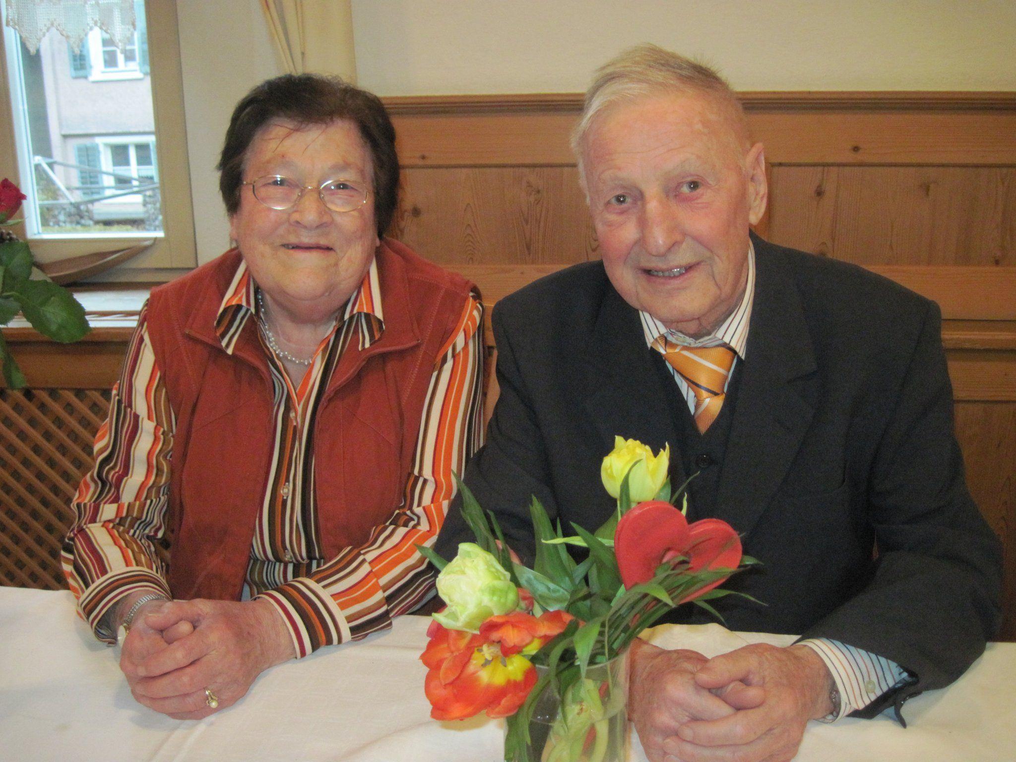Seit 60 Jahren gehen Hedi und Siegfried gemeinsam durchs Leben