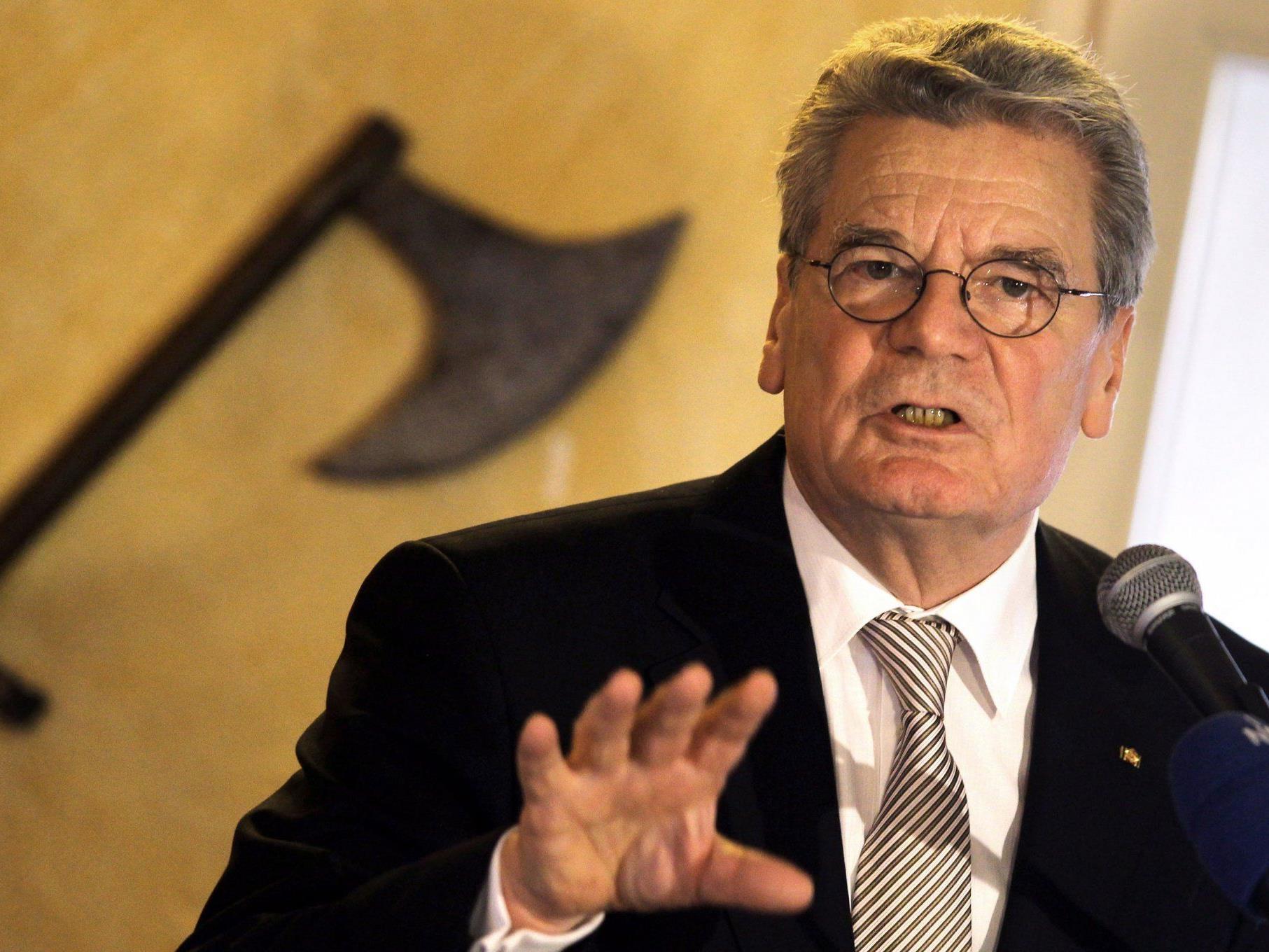 Joachim Gauck wird neuer Bundespräsident Deutschlands.
