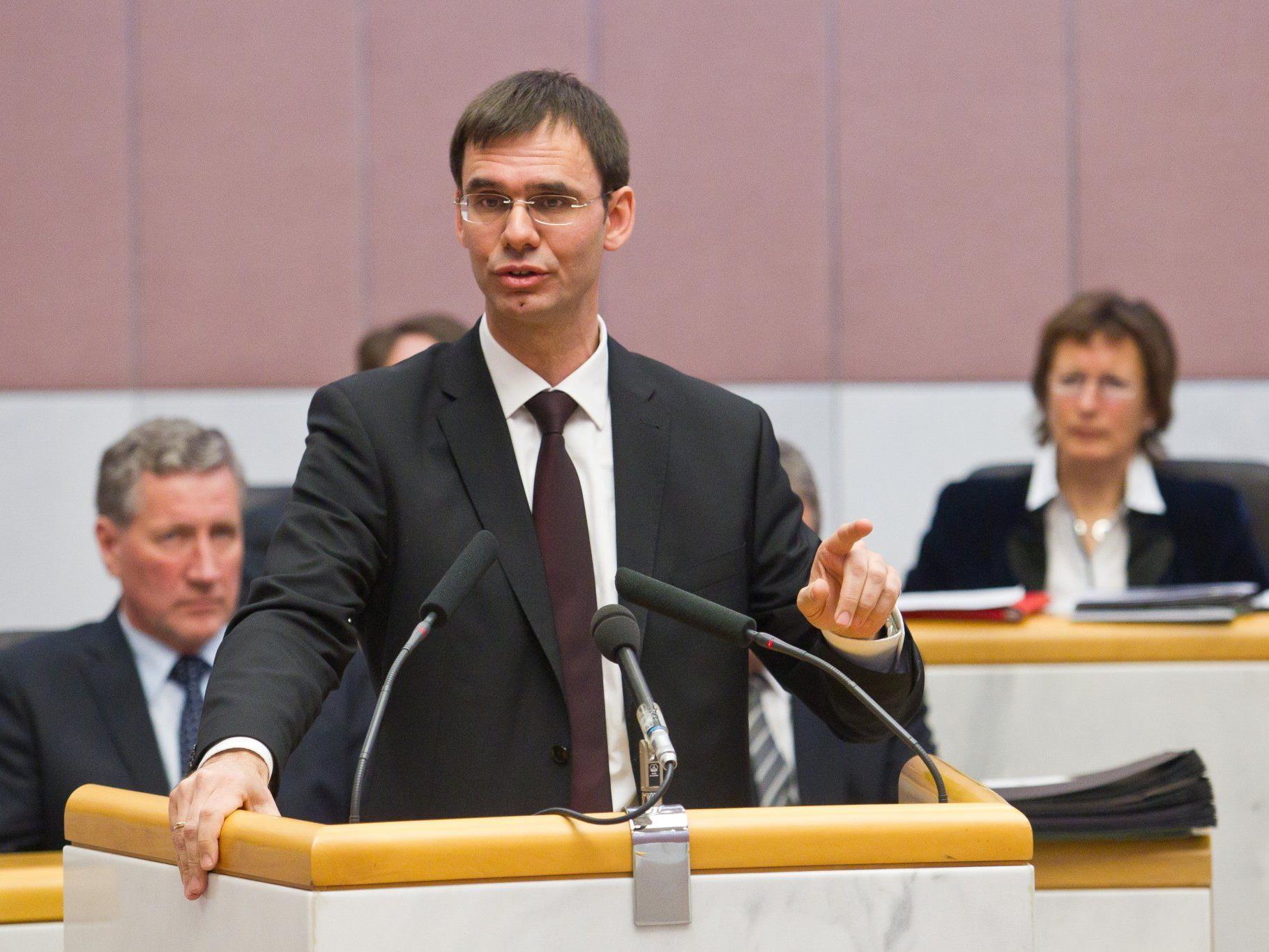 Landeshauptmann Markus Wallner kann sich mit einer Verkleinerung des Landtages anfreunden.