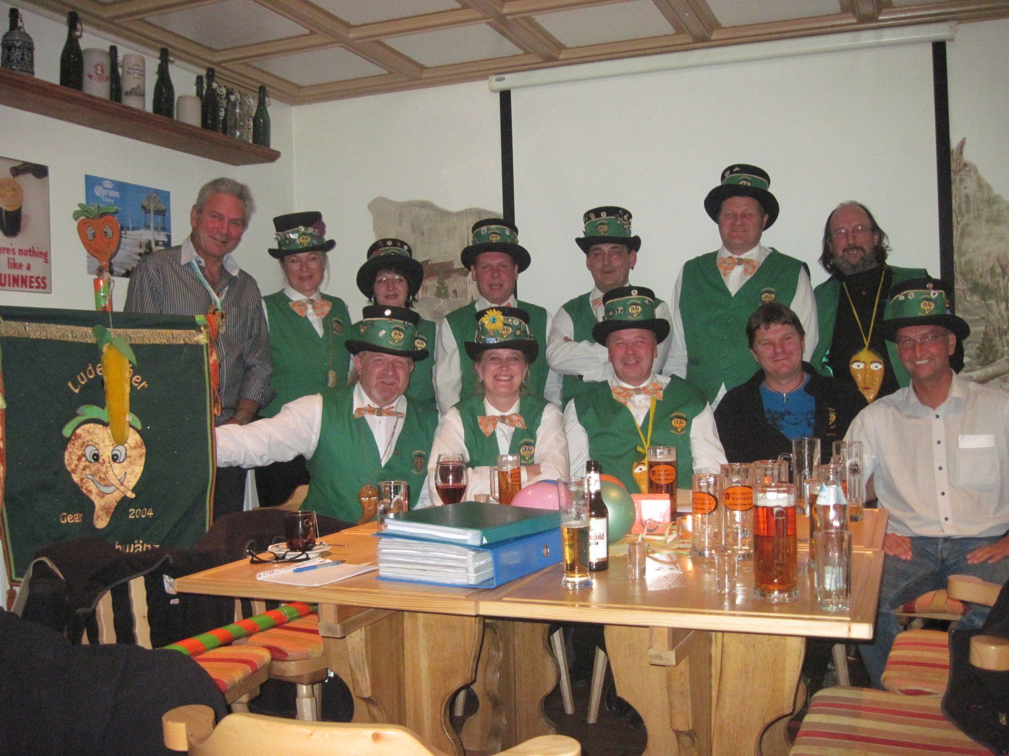 Die "Räbaschwänz" sind für närrische Aktionen gerüstet Die "Räbaschwänz" sind für närrische Aktionen gerüstet