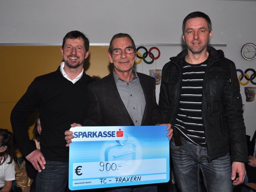 Kassier Hugo Kathan, Schulheim-GF Walter Gross und Martin Kathan (v.l.). Kassier Hugo Kathan, Schulheim-GF Walter Gross und Martin Kathan (v.l.).