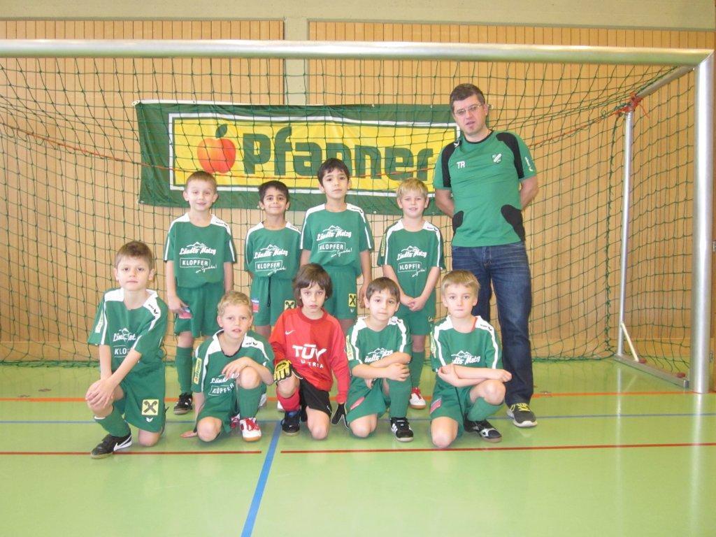 Das siegreiche U8-B-Team vom FC Lauterach