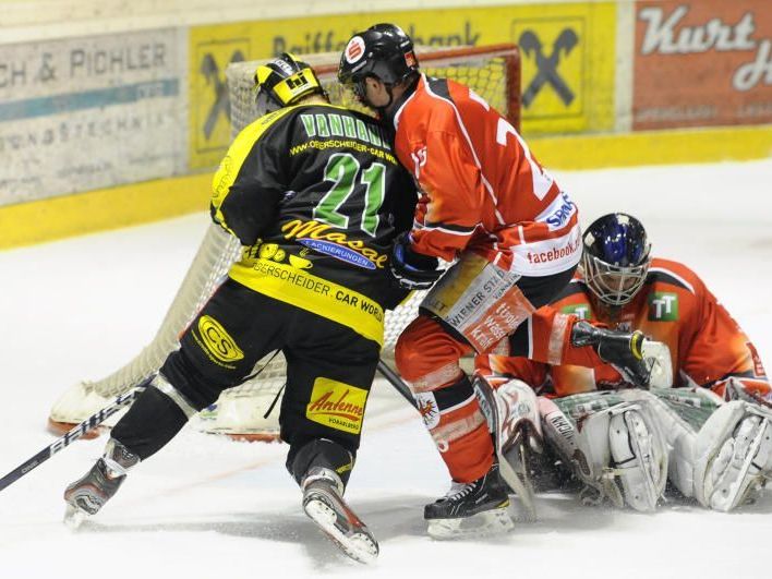 Vanhanen & Co. mussten gegen Innsbruck die zweite Niederlage einstecken Vanhanen & Co. mussten gegen Innsbruck die zweite Niederlage einstecken