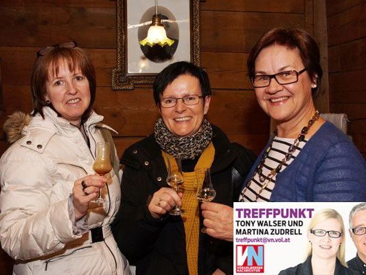 Damentrio: Gerda Moosbrugger (l.) mit Maria Madlener und Evi Moosbrugger. Damentrio: Gerda Moosbrugger (l.) mit Maria Madlener und Evi Moosbrugger.