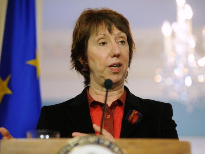 Ashton-Sprecherin: Entscheidender Schritt nach vorn Ashton-Sprecherin: Entscheidender Schritt nach vorn