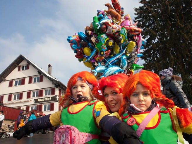 Am Samstag übernahmen die Narren in Bildstein das Regiment.