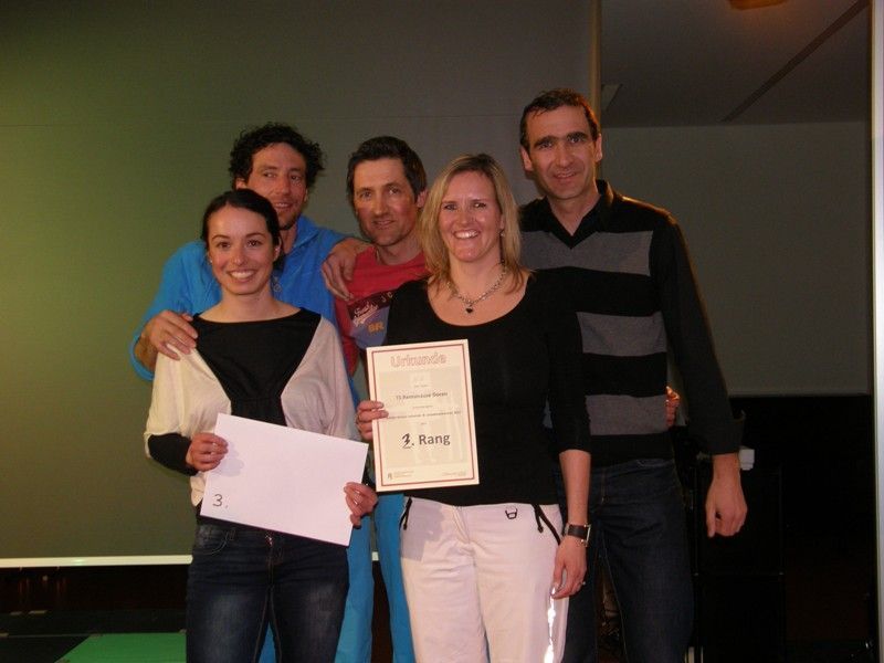 Das drittplatzierte Team von der TMS Doren. Das drittplatzierte Team von der TMS Doren.