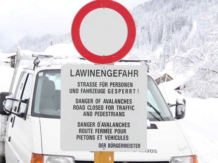 Große Lawinengefahr am Arlberg Große Lawinengefahr am Arlberg