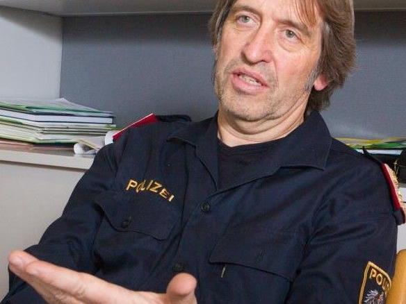 Chefinspektor Meinrad Müller von der Verkehrsabteilung