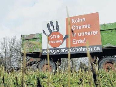 In Deutschland wächst der Protest gegen die geplanten Bohrungen.