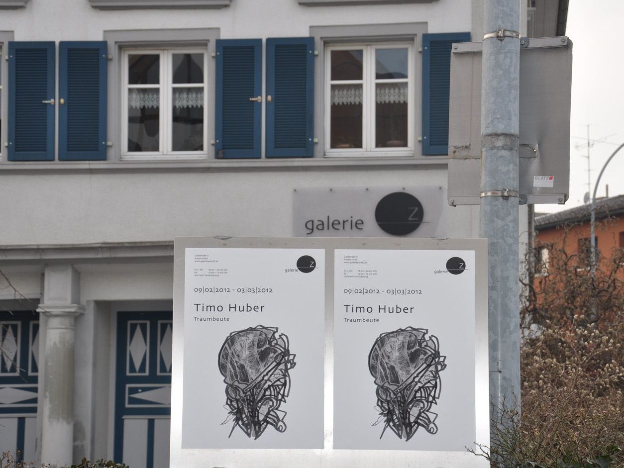 Die Ausstellung Timo Huber wird noch bis 3. März in der Galerie.Z gezeigt. Die Ausstellung Timo Huber wird noch bis 3. März in der Galerie.Z gezeigt.