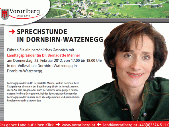 Möglichkeit zum Gespräch mit LTP Mennel. Möglichkeit zum Gespräch mit LTP Mennel.