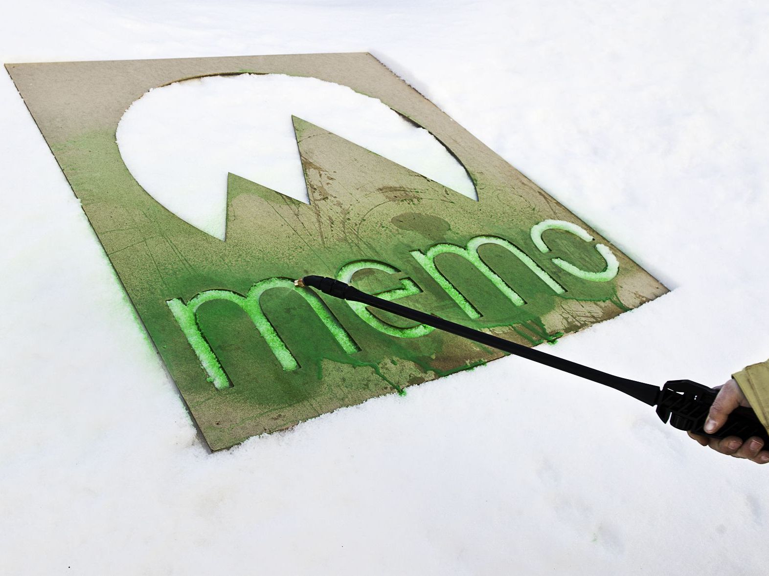 Snowbranding im Montafon Snowbranding im Montafon