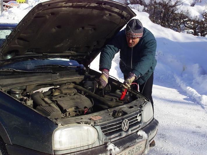 Bei extrem kalten Temperaturen streikt schon mal so manches Fahrzeug