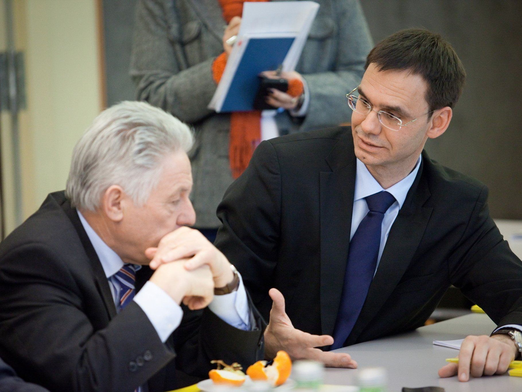 Einstimmiger Beschluss im ÖVP-Vorstand zum Sparpaket. Einstimmiger Beschluss im ÖVP-Vorstand zum Sparpaket.