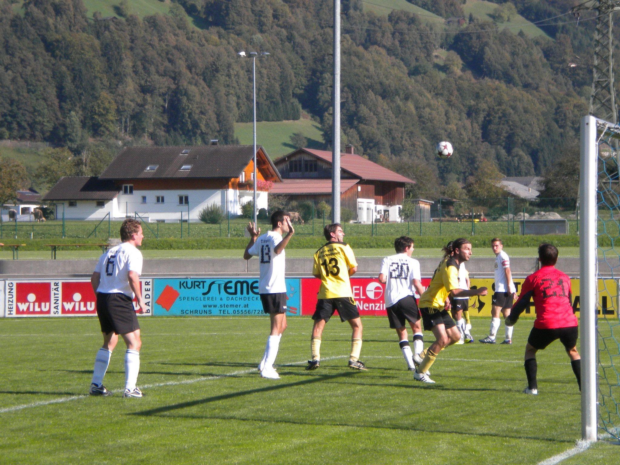 Der Golm FC Schruns 1b gewinnt gegen Göfis mit 7:0