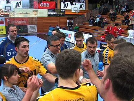 Zähne zusammenbeißen und weiterkämpfen heißt es für Handball Bregenz Zähne zusammenbeißen und weiterkämpfen heißt es für Handball Bregenz