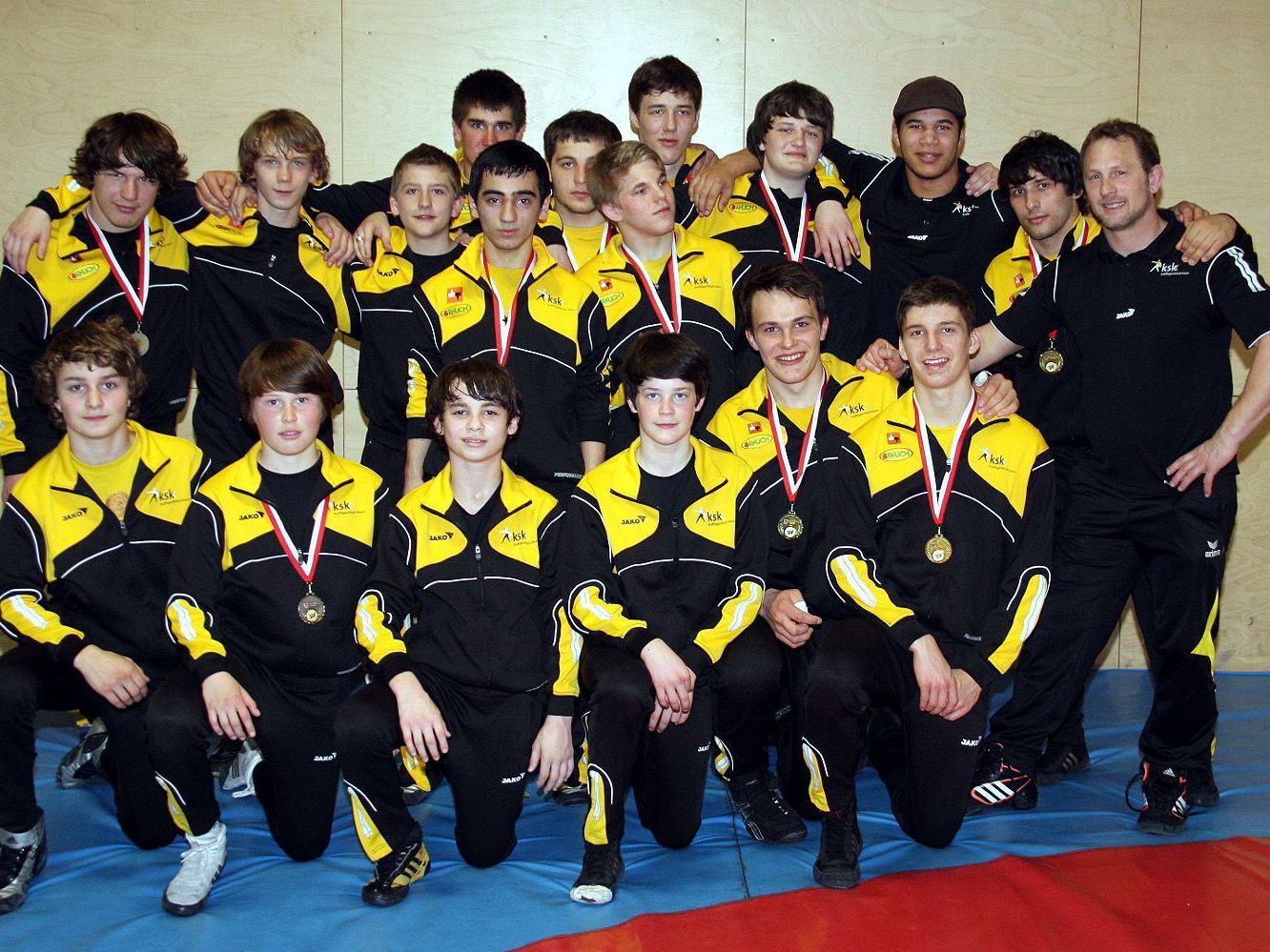 Die Herforragende Mannschaft des KSK Klaus Die Herforragende Mannschaft des KSK Klaus