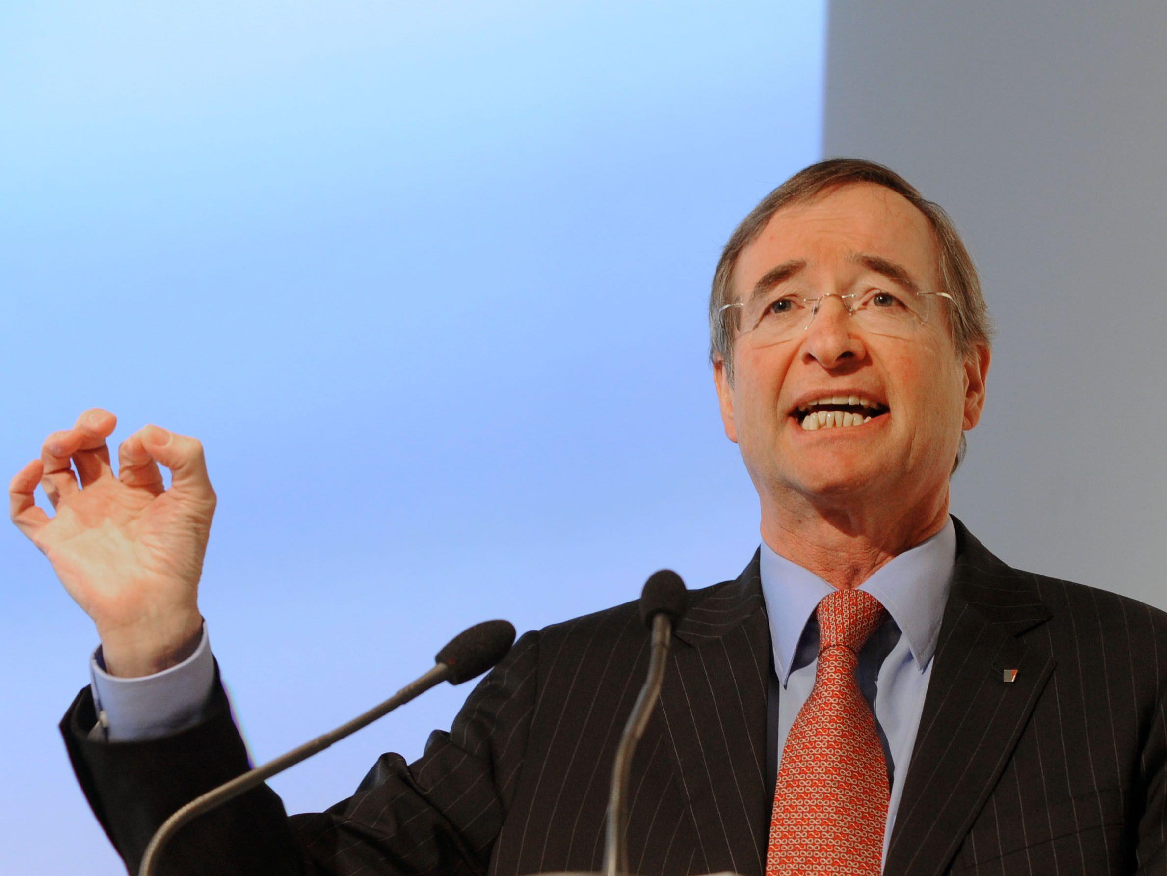 Christoph Leitl ist erneut zum Präsidenten des Österreichischen Wirtschaftsbunds gewählt worden.