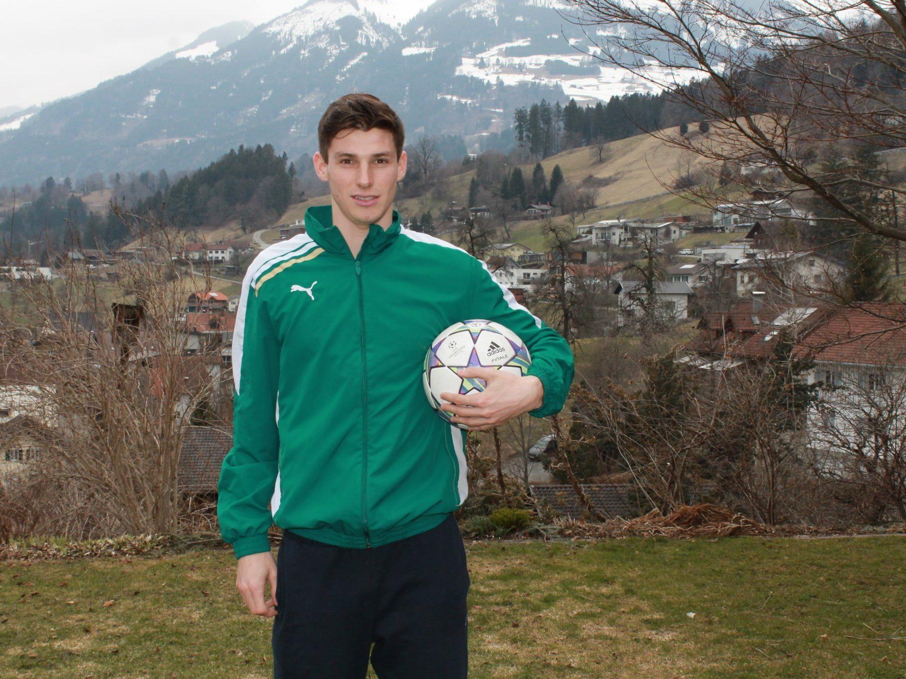 Bededikt Zech Profifußballer bei Austria Lustenau