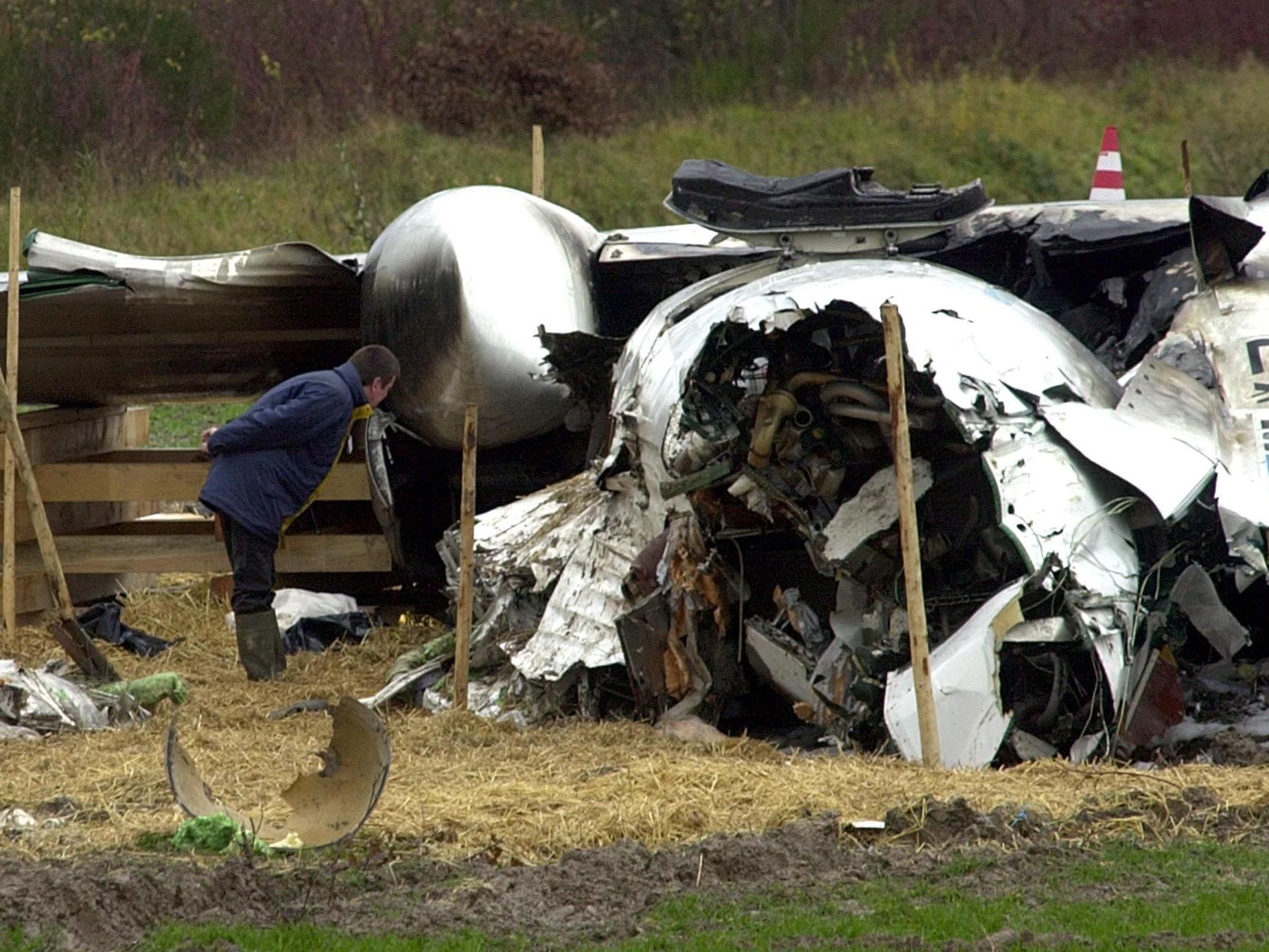 20 Menschen kamen im November 2002 beim Absturz einer Luxair-Fokker ums Leben.