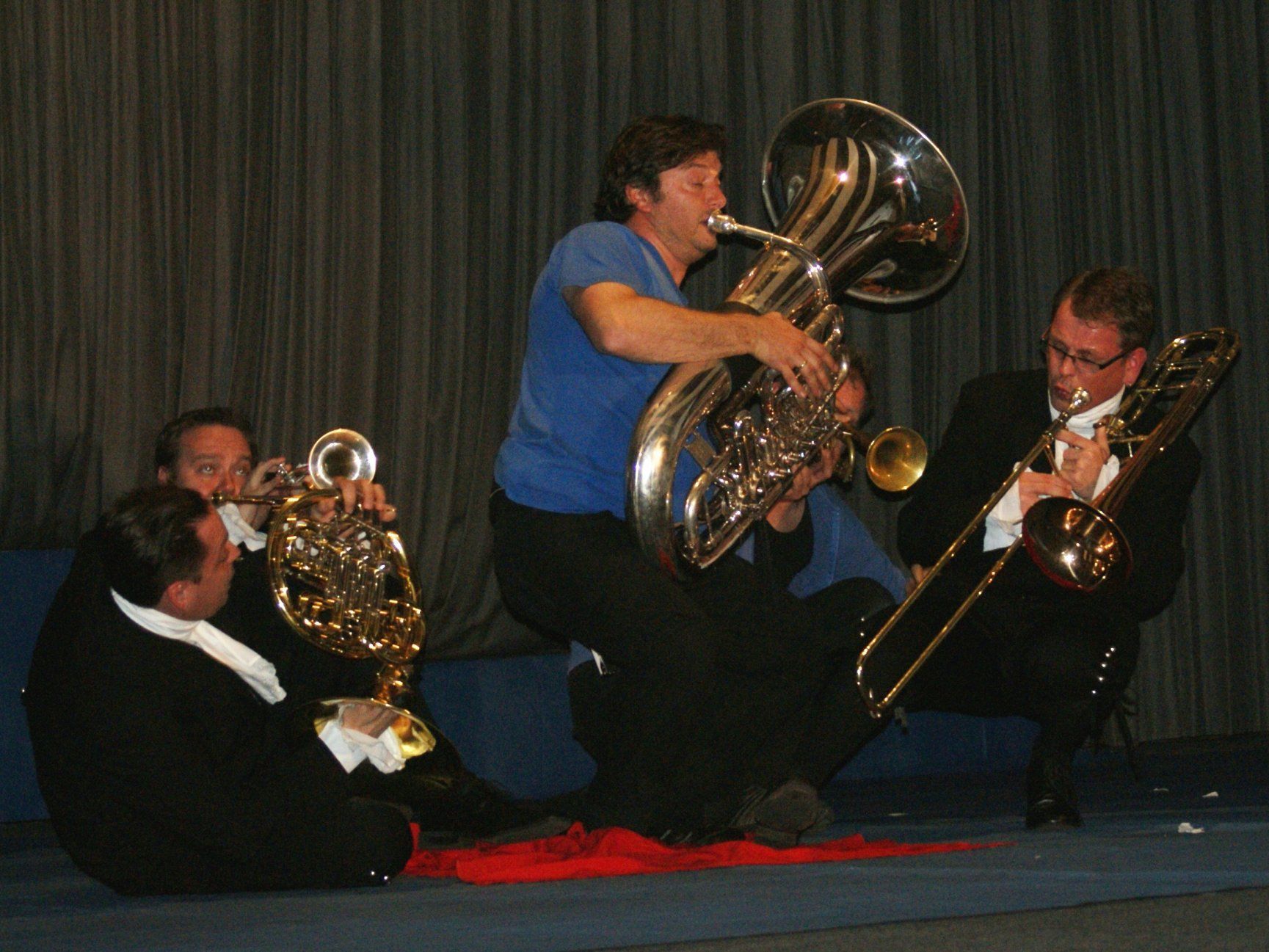 Mit Humor und Können begeisterten Sonus Brass in Buch Mit Humor und Können begeisterten Sonus Brass in Buch