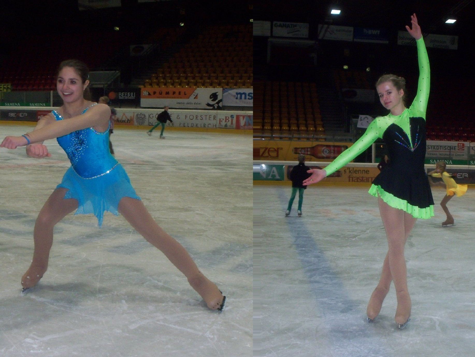 Lea Schmoll und Michaela Millinger, Eislaufverein Montafon Lea Schmoll und Michaela Millinger, Eislaufverein Montafon