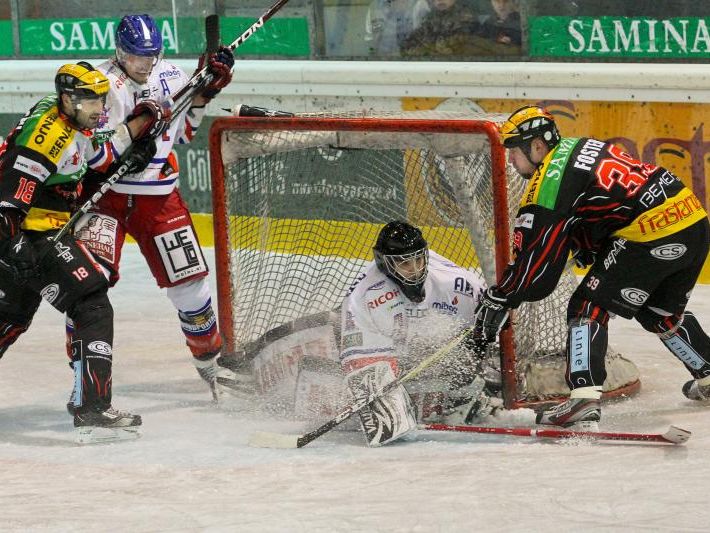 Die VEU Feldkirch konnte das Saisonende vorerst abwenden Die VEU Feldkirch konnte das Saisonende vorerst abwenden