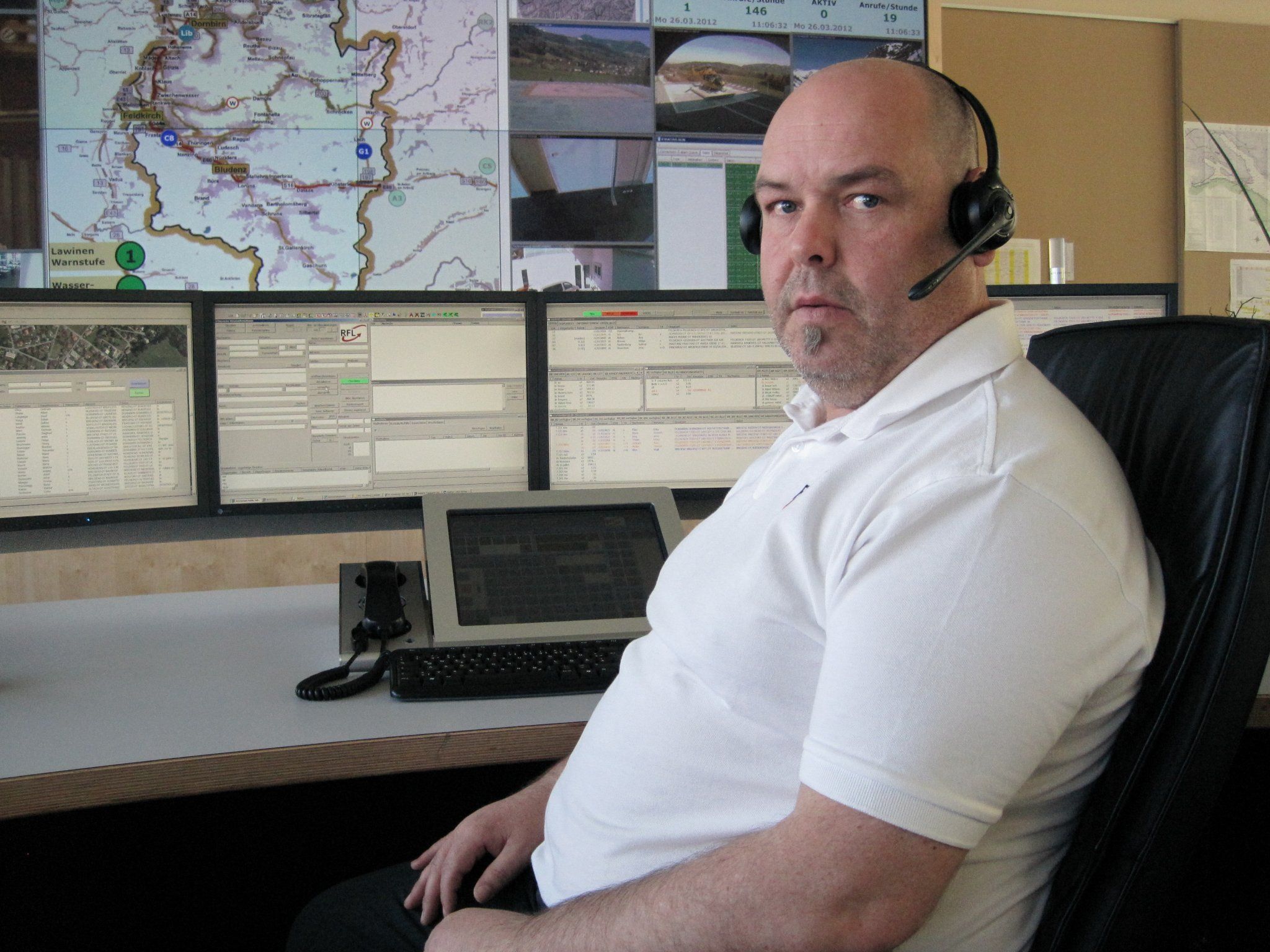 Karlheinz Häsele hat die Erstalarmierung zum Flugzeugabsturz über dem Bodensee veranlasst. Karlheinz Häsele hat die Erstalarmierung zum Flugzeugabsturz über dem Bodensee veranlasst.