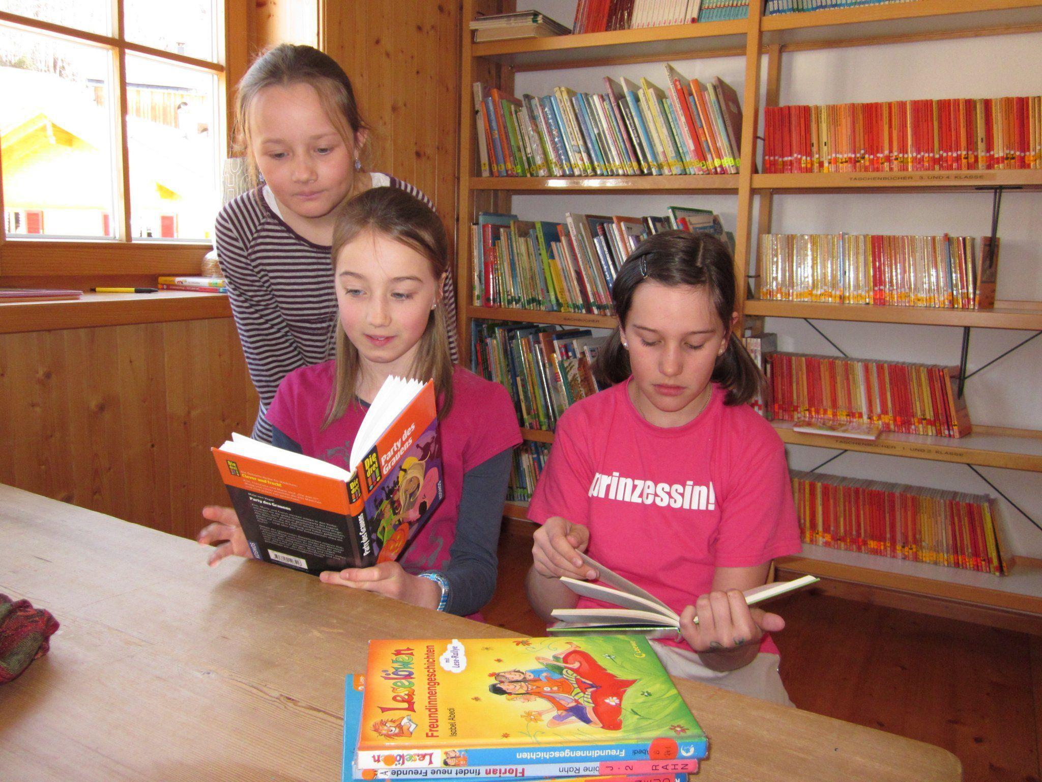Die Schoppernauer Volkschüler kürten mit viel Begeisterung ihre "Bücherlieblinge".