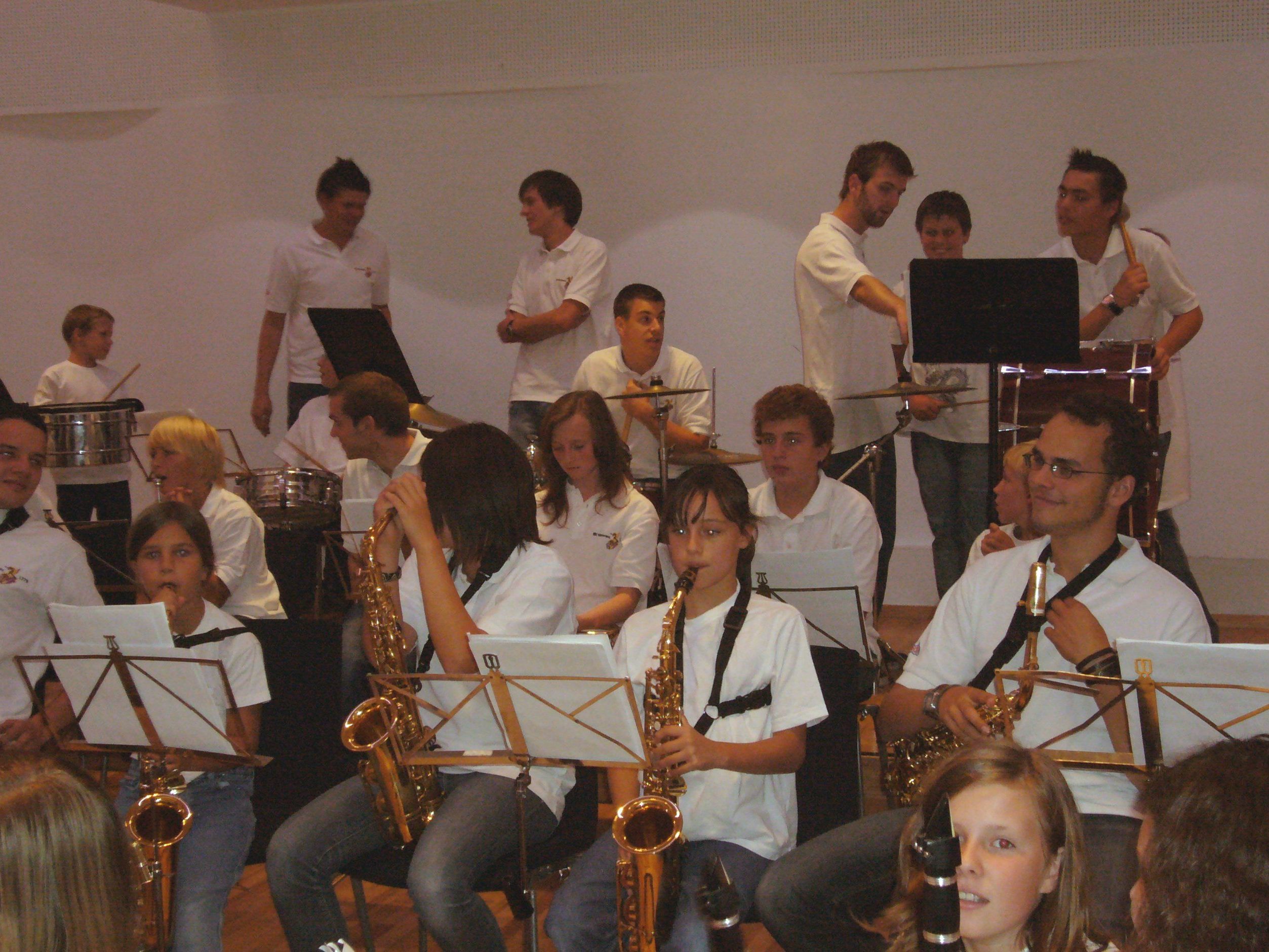 Die Jugendmusik des MV Hörbranz Die Jugendmusik des MV Hörbranz