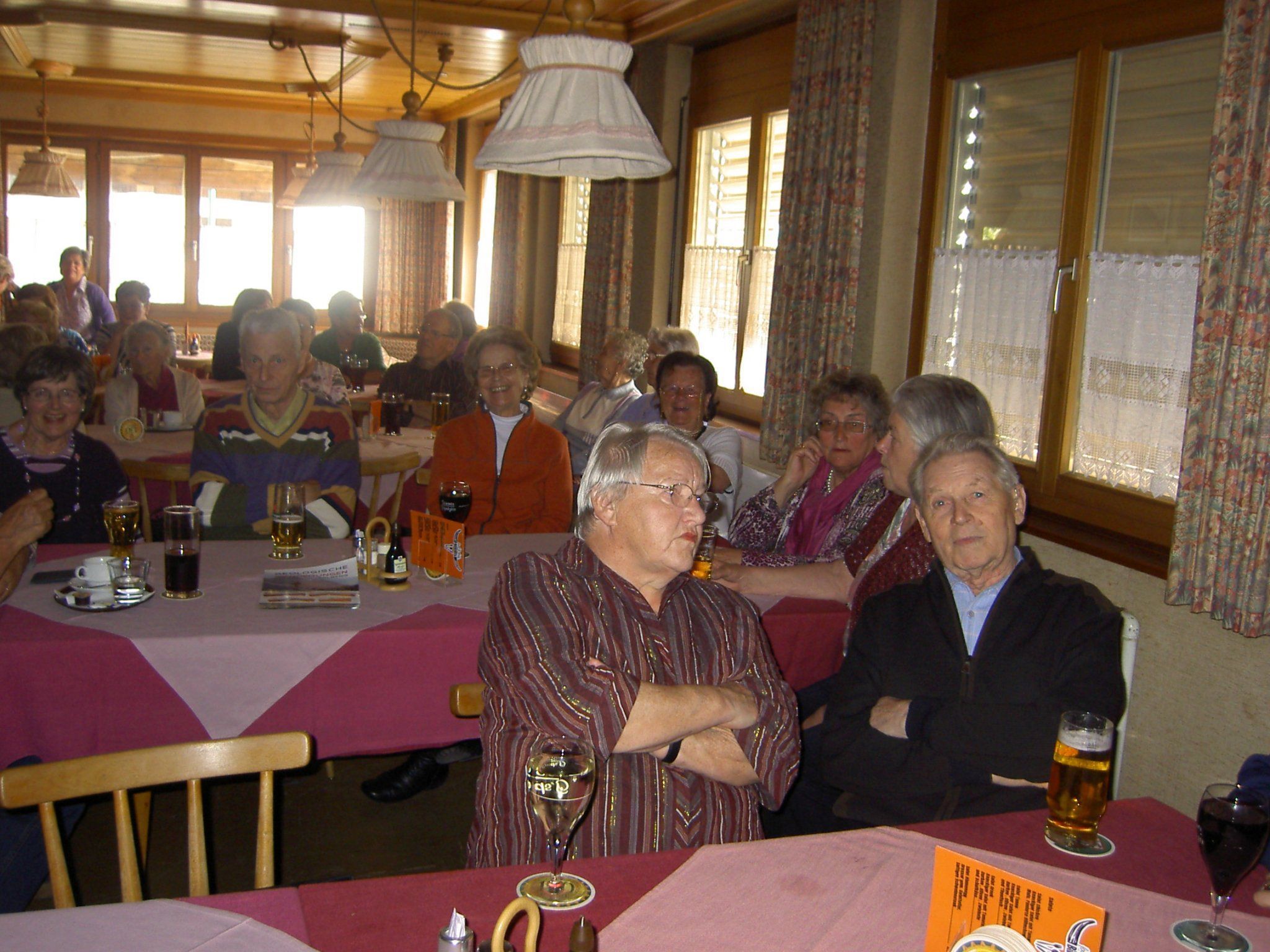 Ein interessiertes Publikum. Ein interessiertes Publikum.