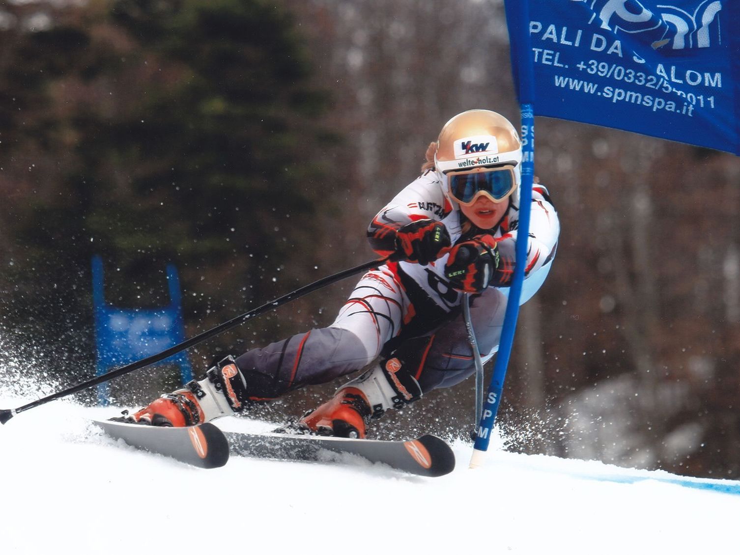 Katharina Liensberger wurde in Italien Siegerin und einmal sensationell Zweite. Katharina Liensberger wurde in Italien Siegerin und einmal sensationell Zweite.