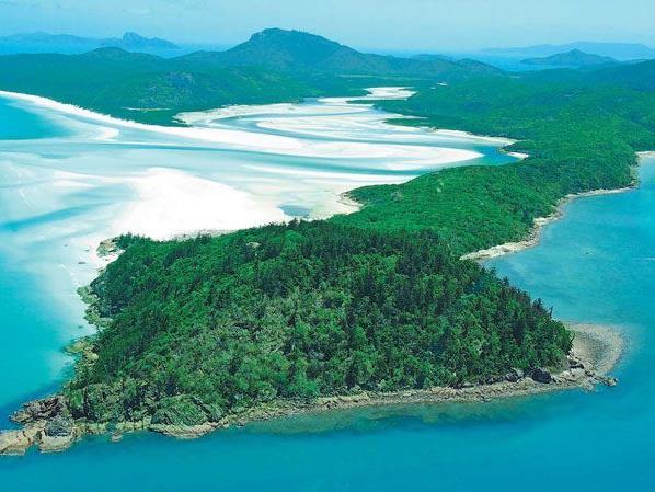 Die Whitsundays - eine Gruppe von 74 meist unbewohnten Inseln