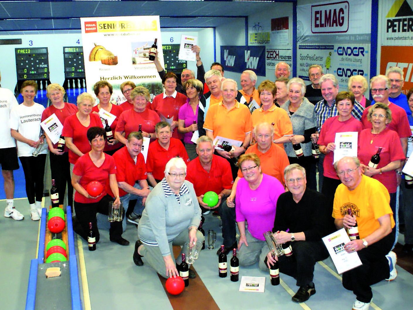 Der Vorarlberger Seniorenbund nahm an der15. Landeskegelmeisterschaft in Koblach teil. Der Vorarlberger Seniorenbund nahm an der15. Landeskegelmeisterschaft in Koblach teil.