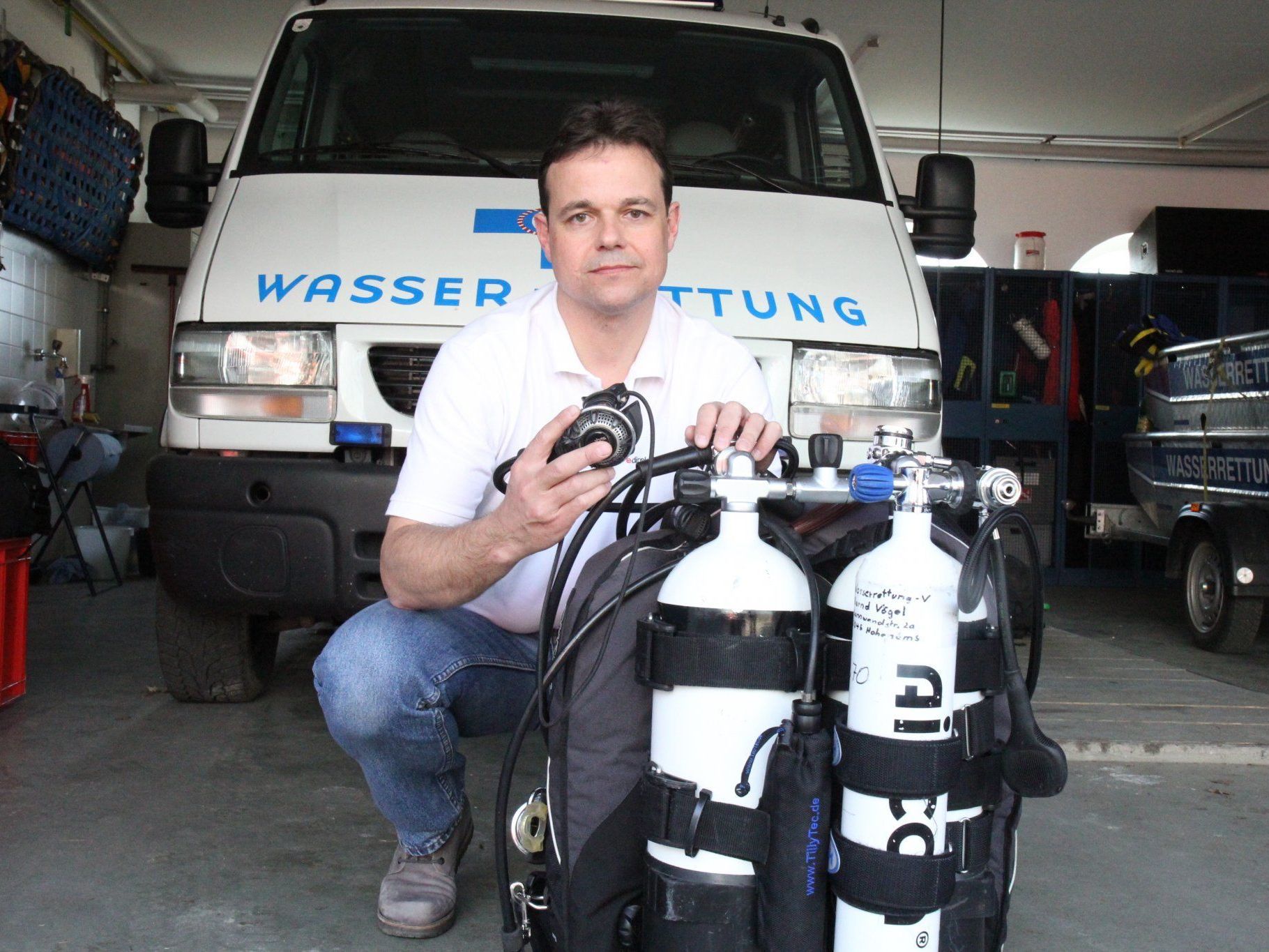 Markus Staudacher ging bei der Bergung bis an seine Leistungsgrenze. Die Erleichterung ist nun aber groß. Markus Staudacher ging bei der Bergung bis an seine Leistungsgrenze. Die Erleichterung ist nun aber groß.