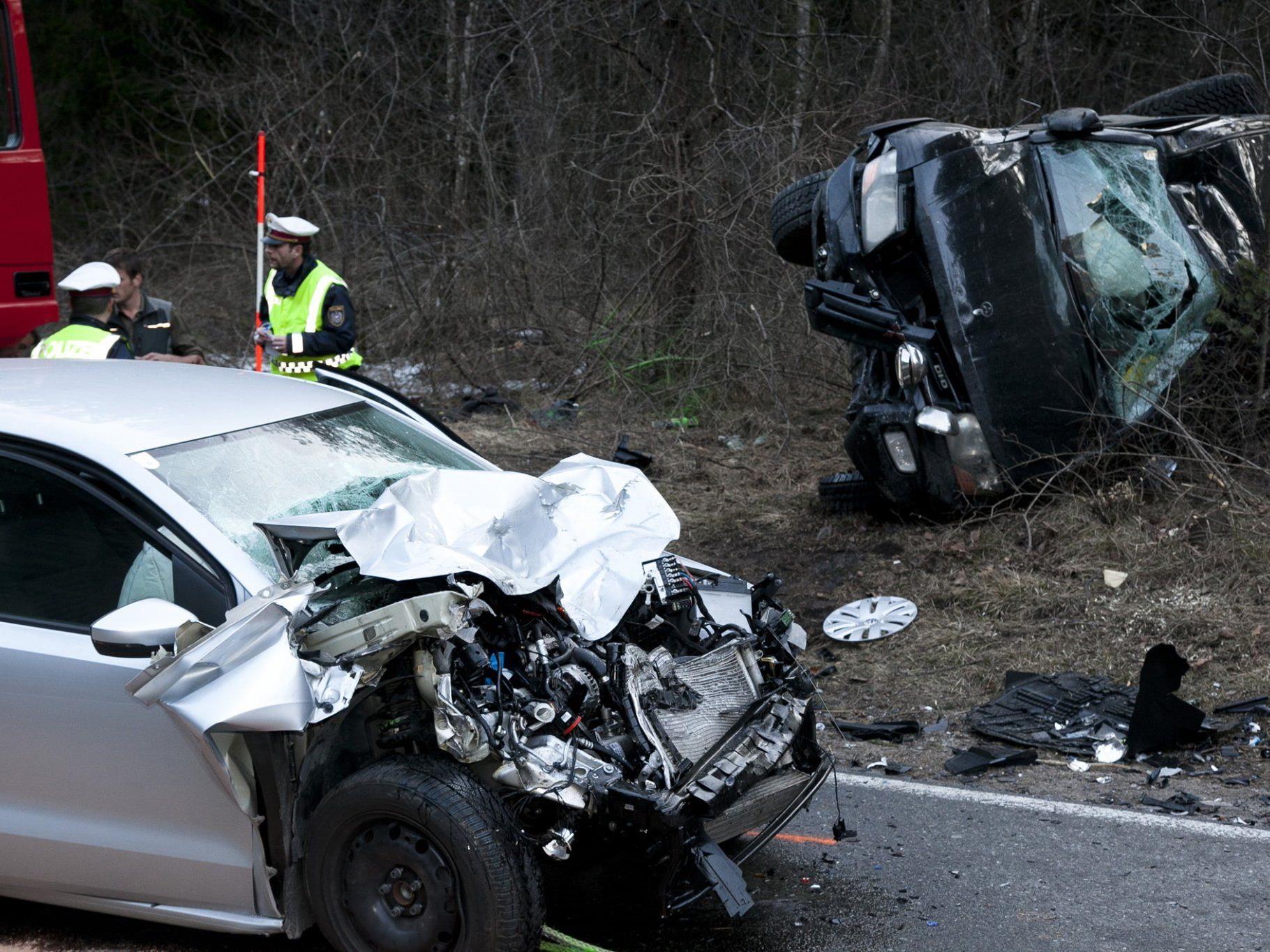 Schwerer Verkehrsunfall in St. Anton im Montafon